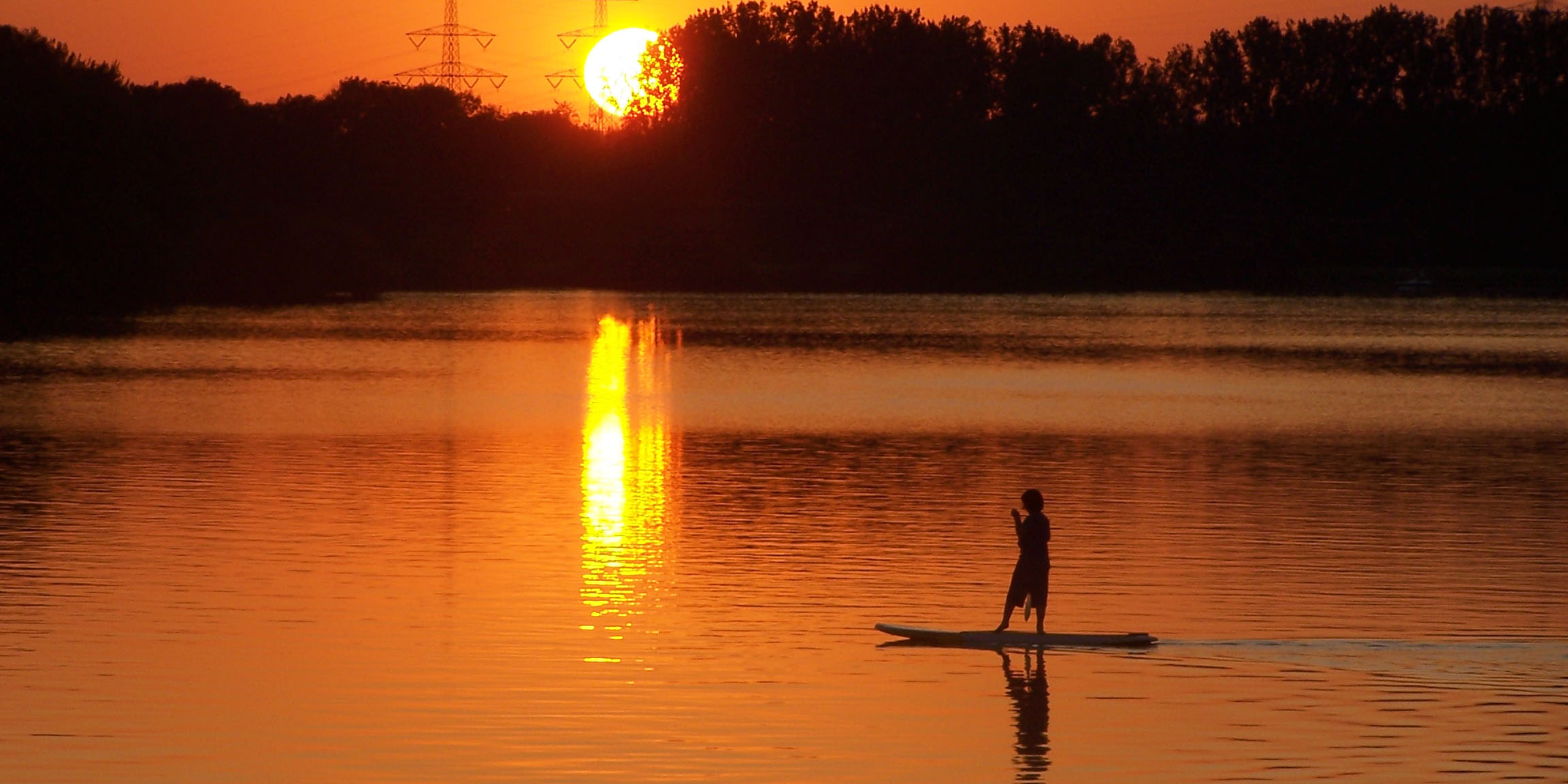 Stand Up Paddle board (SUP) van Beachclub Koers Zuid in Roermond